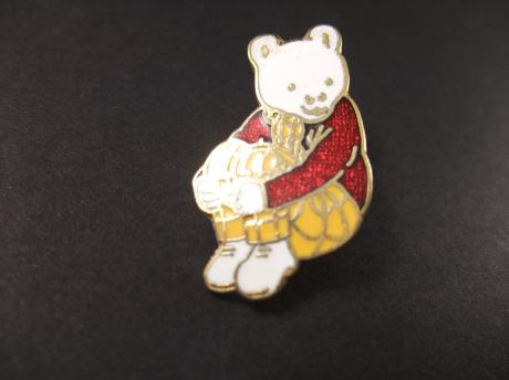 Rupert, the Bear ( Bruintje Beer ) zittend